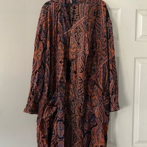 Free People kimono Duster with Pockets